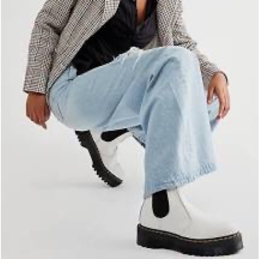 Dr Marten platform boots